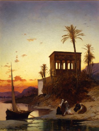 Campfire by the River: The Kiosk of Trajan at Philae