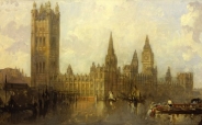 Roberts Sketch For The Houses Of Parliament