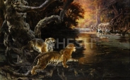 Ernst Two Tigers On The Hunt 2015.5 1